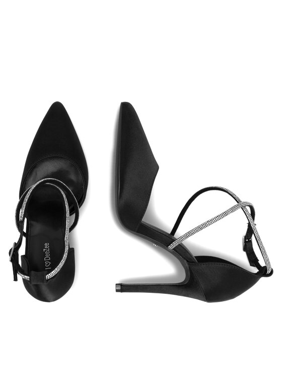 DeeZee DeeZee High Heels LARA KL-HH4785-62S Schwarz