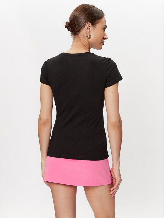 T-shirt WA3422 J5923 Nero Regular Fit