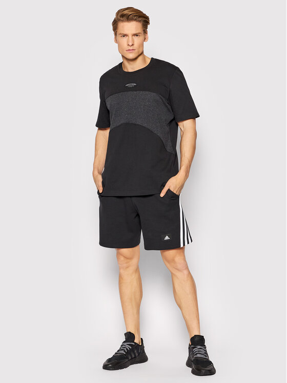 adidas T Shirt R.Y.V. Basic HC9470 Schwarz Regular Fit Modivo