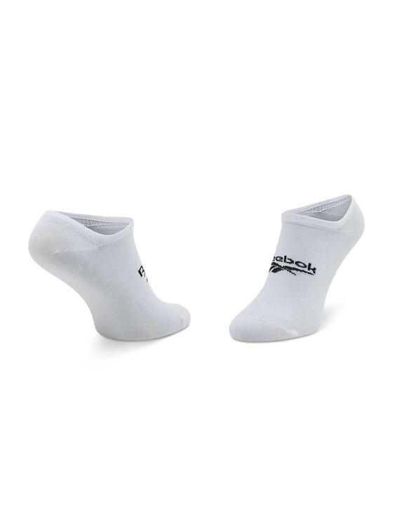 Reebok Reebok Șosete scurte Cl Fo Invisible Sock 3P GG6678 Alb