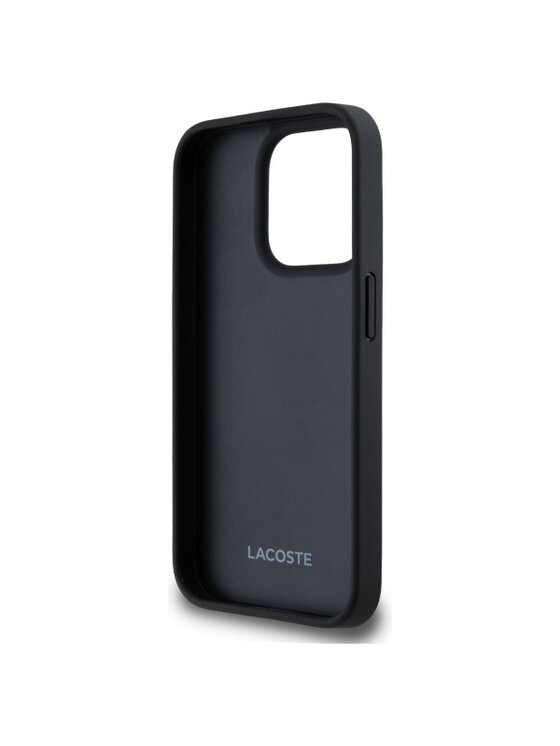 Lacoste Lacoste Etui na telefon Apple iPhone 15 Pro Czarny