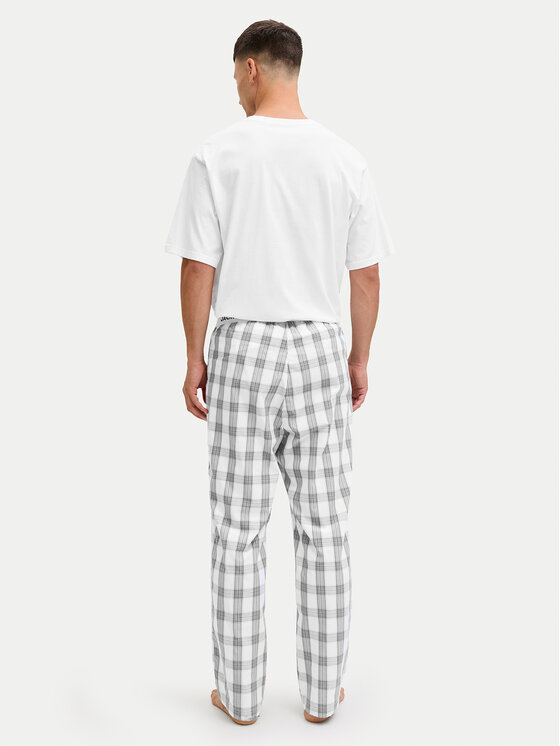 Jack & Jones Jack & Jones Pidžaama Luca 12266993 Valge Standard Fit