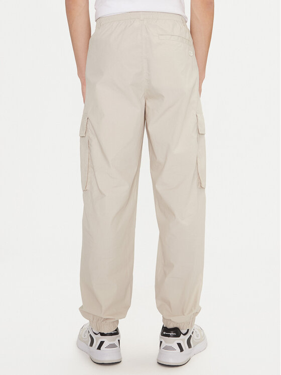 Champion Champion Donji dio trenerke 220415 Écru Loose Fit