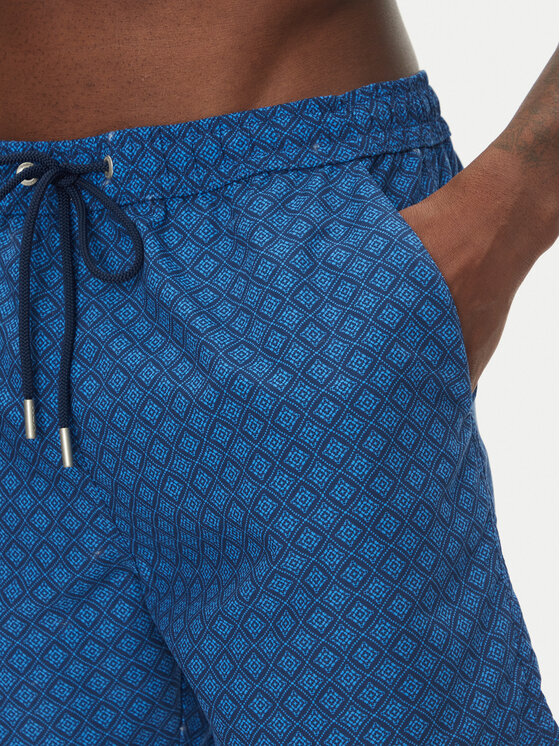 HOM HOM Szorty kąpielowe Hendaye 402935 Niebieski Regular Fit