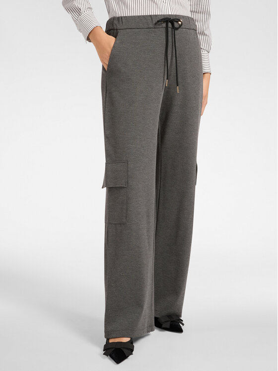 Elena Mirò Elena Mirò Pantaloni di tessuto P059Z000135N023 Grigio Regular Fit