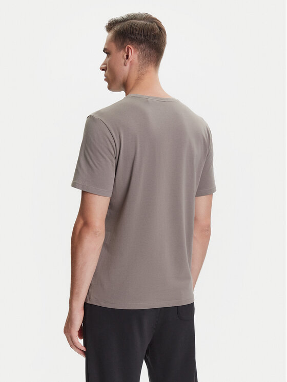 BOSS BOSS Tričko Mix&Match 50515312 Hnedá Regular Fit
