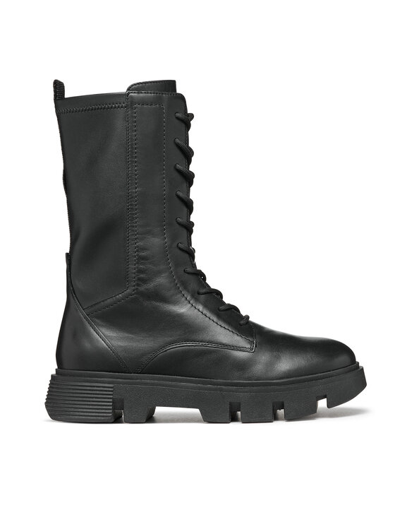 Geox Geox Schnürstiefeletten D Vilde D26UAH 043KB C9997 Schwarz