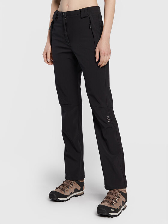CMP CMP Outdoor hlače 3A00486N Crna Regular Fit