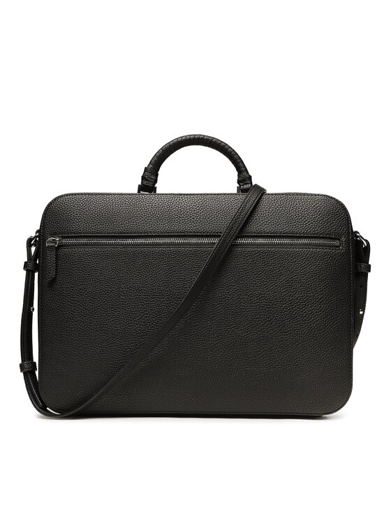 Tommy Hilfiger Tommy Hilfiger Laptoptasche Emblem AW0AW14869 Schwarz