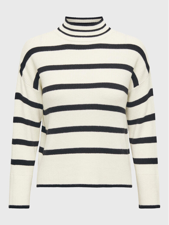 ONLY ONLY Sweter Fibi 15259096 Beżowy Regular Fit