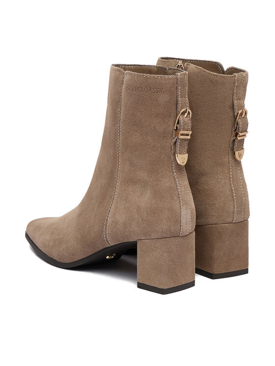 U.S. Polo Assn. U.S. Polo Assn. Īsie zābaki EO-NADIA002W/GL1 Bēšs
