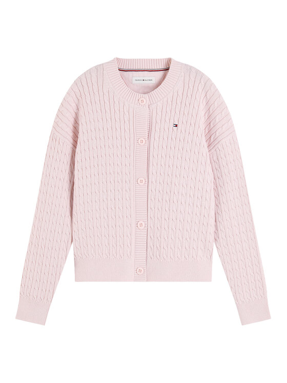 Tommy Hilfiger Tommy Hilfiger Кардиган KG0KG09076 Светлорозов Regular Fit