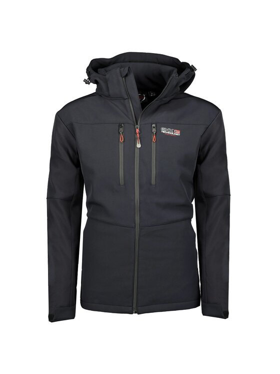 Geographical Norway Geographical Norway Kurtka softshell WY9189H/GN/Navy Granatowy Regular Fit