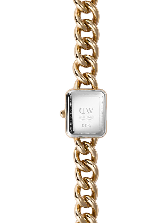 Daniel Wellington Daniel Wellington Ročna ura Jolie Chain 15 DW00100835 Rožnato zlato
