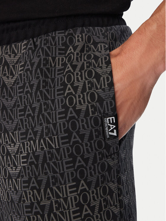 EA7 Emporio Armani EA7 Emporio Armani Spodnie dresowe 7M002207 AF12660 FC099 Czarny Regular Fit