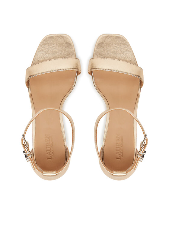 LAUREN RALPH LAUREN LAUREN RALPH LAUREN Sandały Logan 802935562004 Złoty