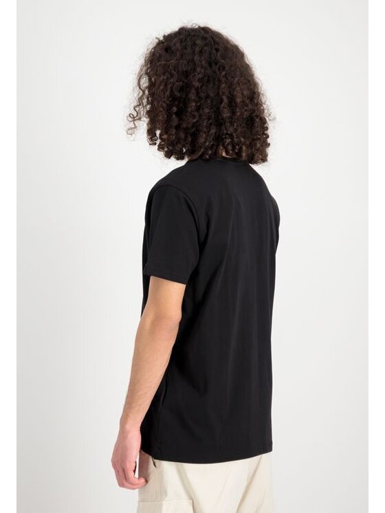 Alpha Industries Alpha Industries T-Shirt 100501CB Czarny Regular Fit
