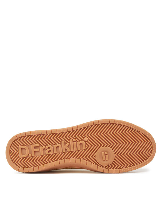 D.Franklin D.Franklin Sneakersy DFSH387007 Złoty