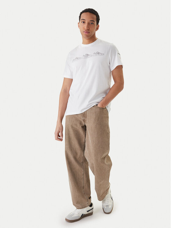 Reebok Reebok T-Shirt Harley RK25569CCM Λευκό Regular Fit