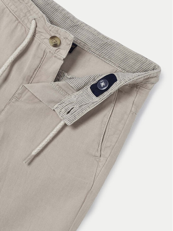 Mayoral Mayoral Pantaloni di tessuto 3527 Beige Regular Fit