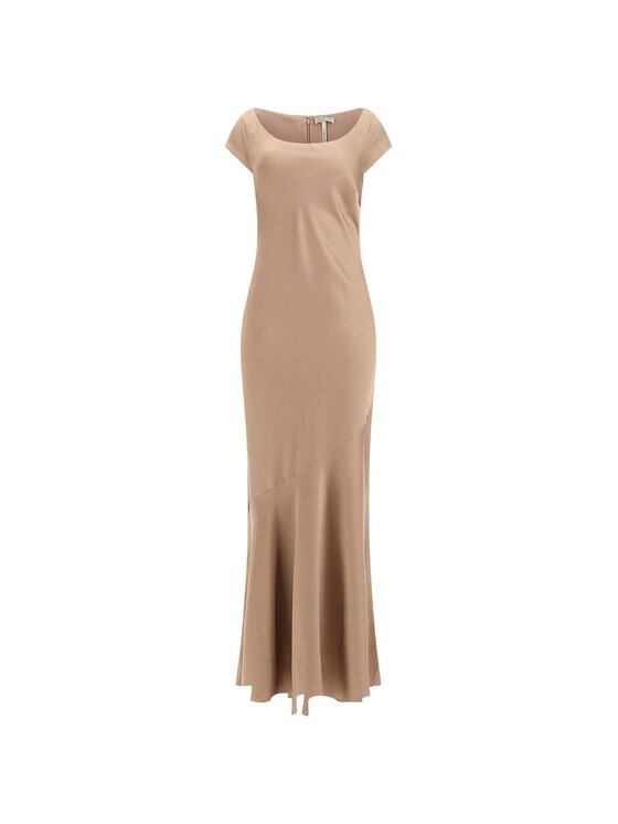 Guess Guess Sukienka codzienna 178545 Beżowy Classic Fit