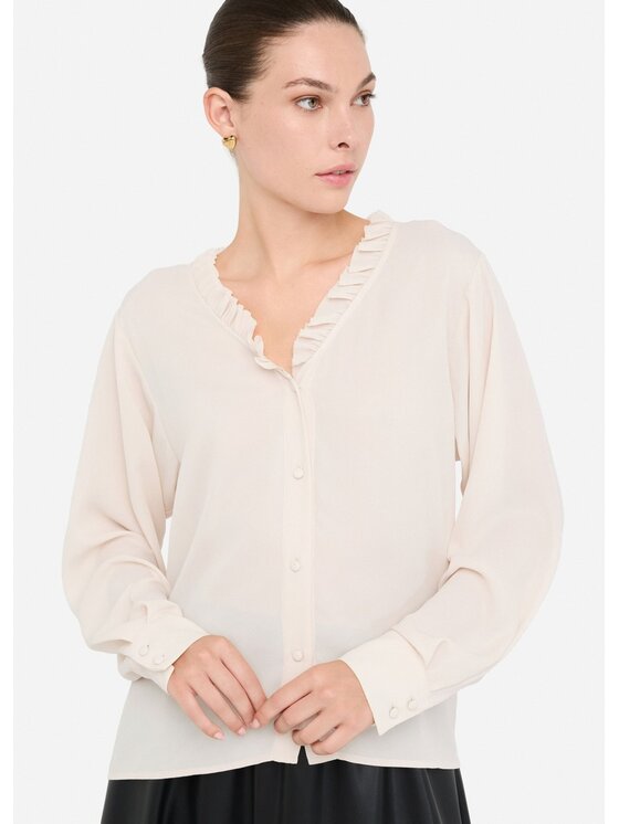 Liu Jo Liu Jo Camicia CF5250TS869X0726 Bianco Regular Fit