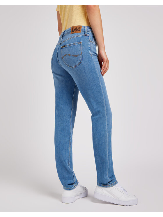 Lee Lee Jeansy ELLY Niebieski Slim Fit