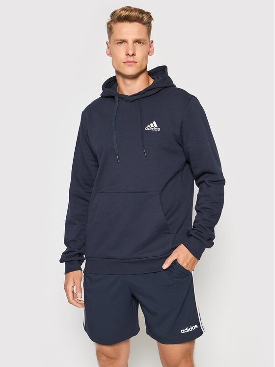 adidas Džemperis ar kapuci FeelCozy Hoodie H12216 Tumši zils Regular Fit