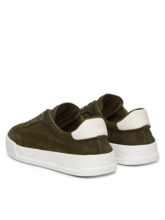 Tommy Hilfiger Tommy Hilfiger Sportcipők Th Court Best FM0FM05821 Zöld