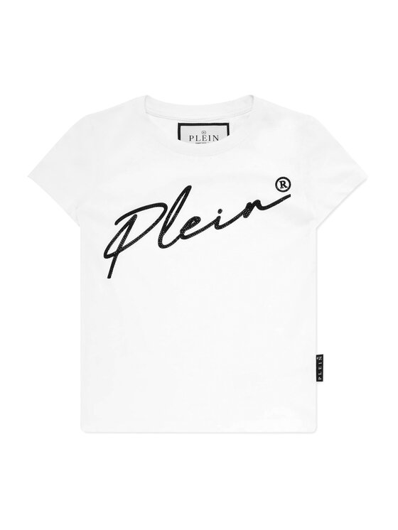 PHILIPP PLEIN PHILIPP PLEIN T-Shirt 20105 Biały Regular Fit