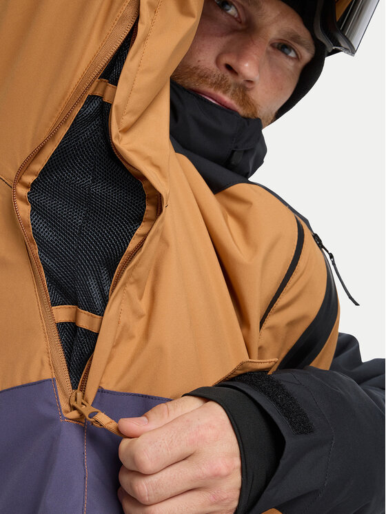 Quiksilver Quiksilver Snowboardová bunda Sycamore Block EQYTJ03503 Farebná Modern Fit