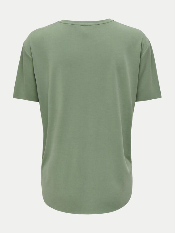 ONLY ONLY Majica Free 15325533 Zelena Regular Fit