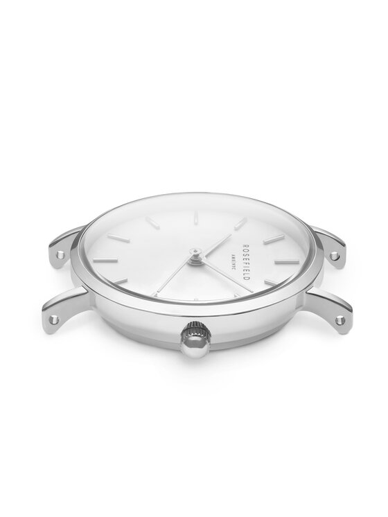 Rosefield Rosefield Zegarek Small Edit Srebrny
