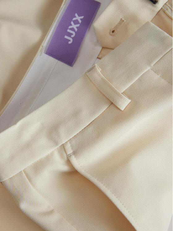 JJXX JJXX Hlače Mary 12200674 Écru Regular Fit