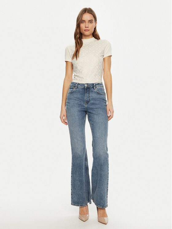 Guess Guess T-krekls W5RI15 J1314 Balts Regular Fit