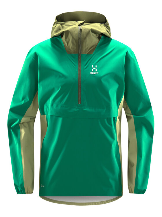 Haglöfs Nepremokavá bunda Sparv 606133 Zelená Active Fit
