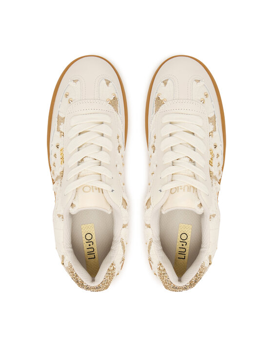 Liu Jo Liu Jo Sneakersy Connor 06 BF6049 TX336 Kremowy