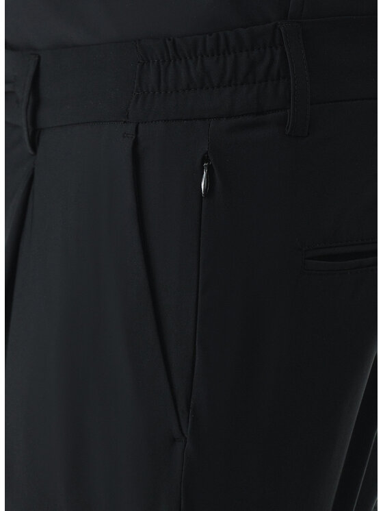 Pako Lorente Pako Lorente Spodnie garniturowe P24WF-6G-001 Czarny Super Slim Fit