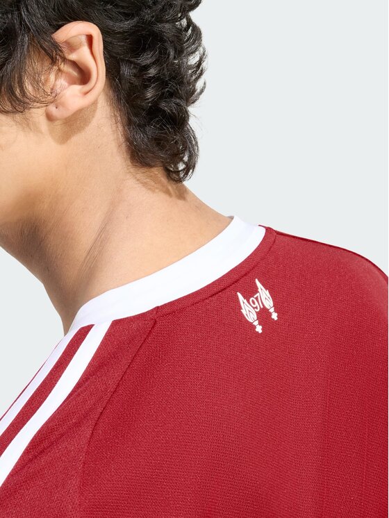 adidas adidas Koszulka techniczna Liverpool FC 25/26 Long Sleeve Home Jersey Czerwony Slim Fit