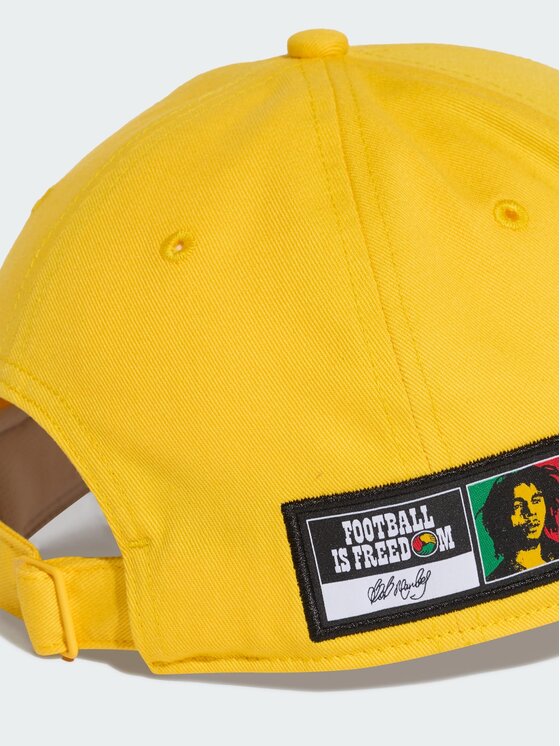 adidas adidas Czapka z daszkiem Jamaica 26 x Bob Marley Żółty