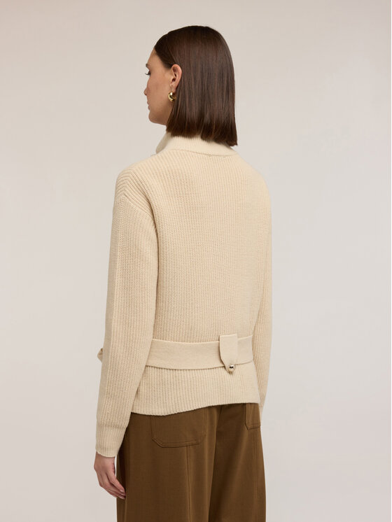 Motivi Motivi Maglione M502W003604N021 Crema Regular Fit