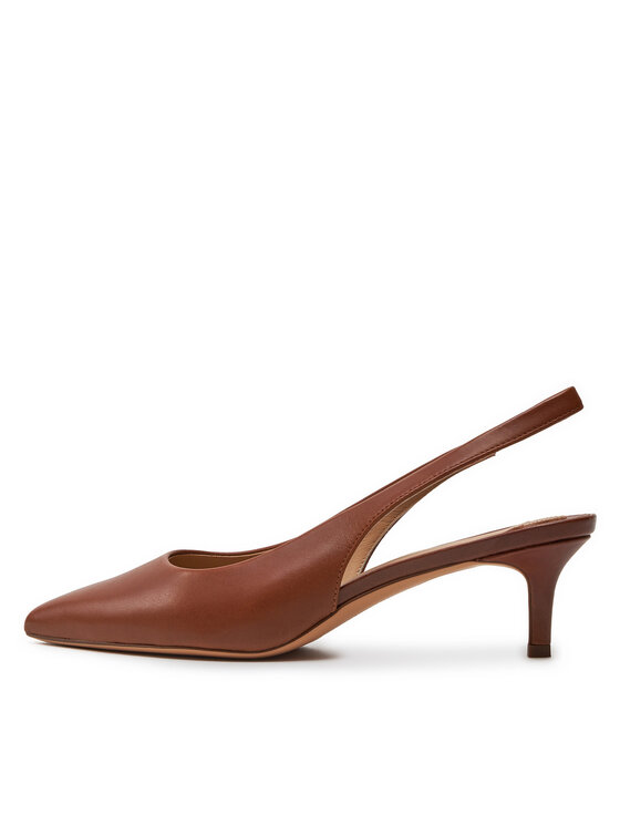 LAUREN RALPH LAUREN LAUREN RALPH LAUREN Lodičky 802927937002 Hnědá