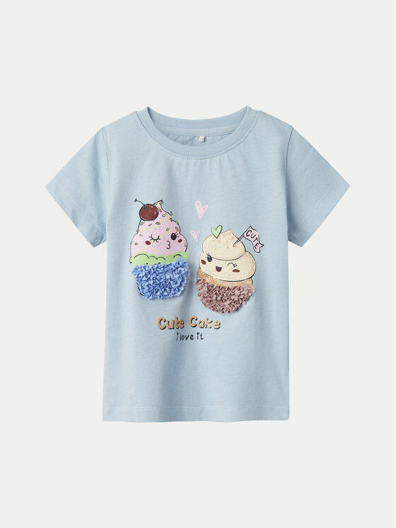 NAME IT NAME IT T-shirt Bethany 13237842 Plava Regular Fit