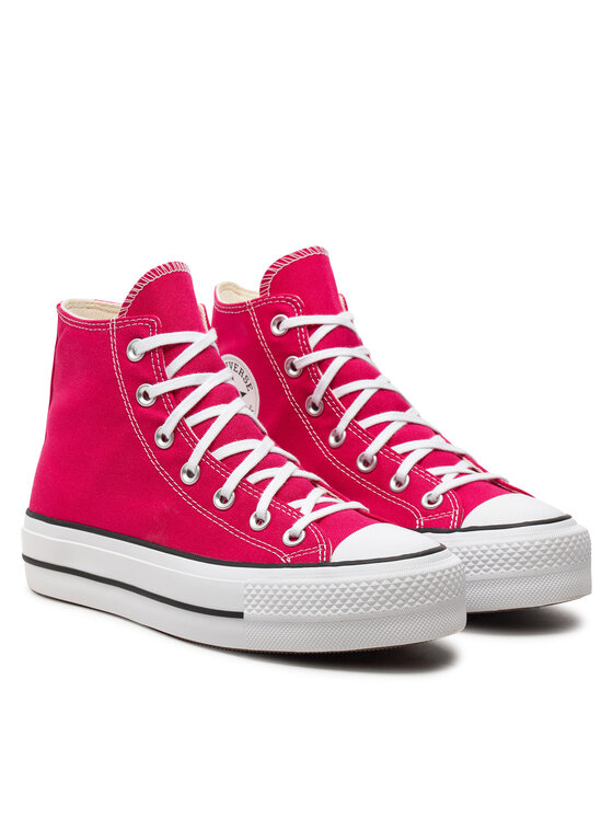 Converse Converse Trampki Chuck Taylor All Star Lift Platform Hi A08288C Różowy