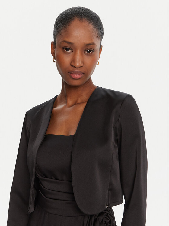 Rinascimento Rinascimento Bolerko CFC0125060003 Čierna Regular Fit