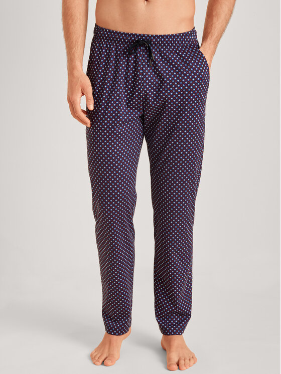 Calida Calida Pyžamové kalhoty 29384 Tmavomodrá Comfortable Fit