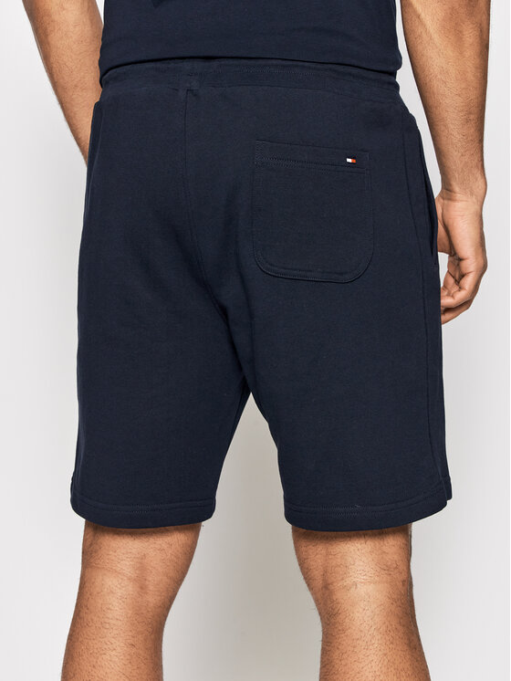 Tommy Hilfiger Tommy Hilfiger Pantaloncini sportivi Square Logo MW0MW24152 Blu scuro Regular Fit