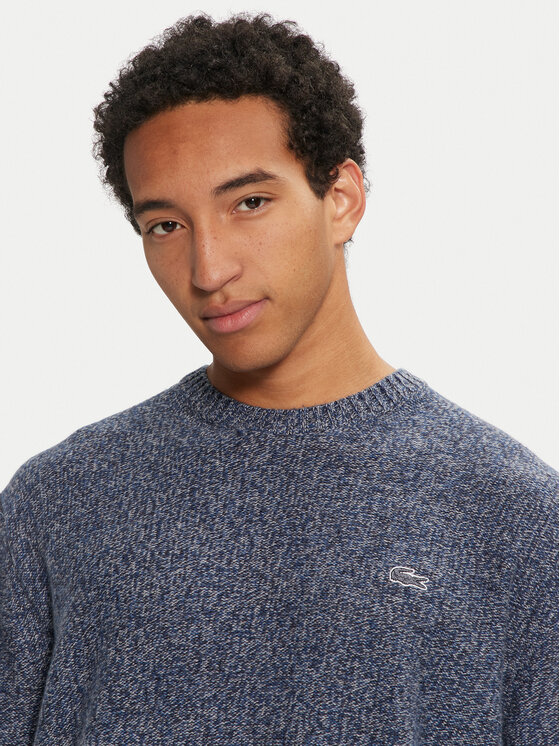 Lacoste Lacoste Megztinis AH2920 Tamsiai mėlyna Regular Fit