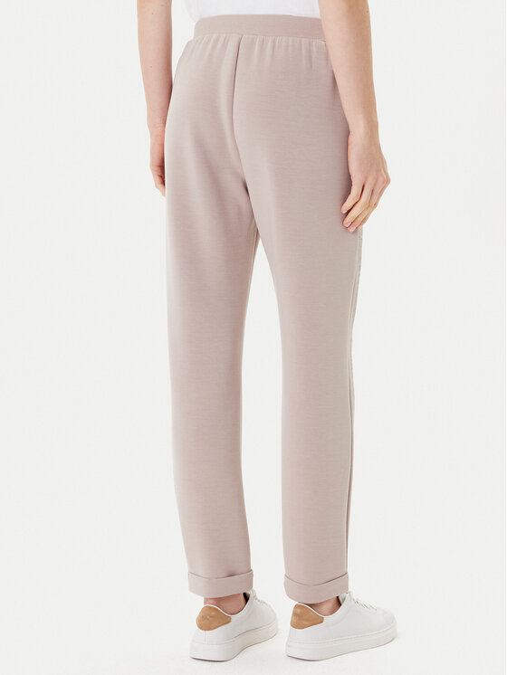 Liu Jo Liu Jo Spodnie dresowe TF5093 J4616 Beżowy Regular Fit