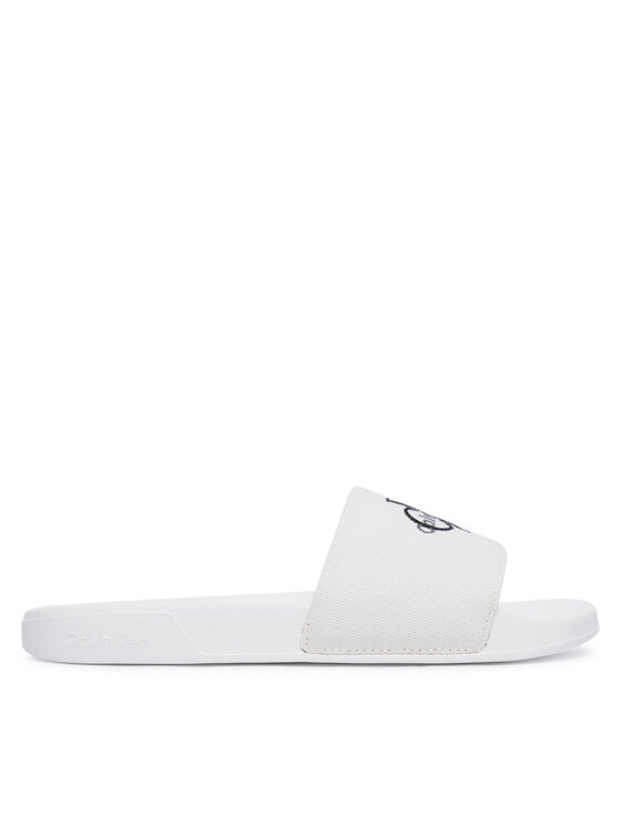 Calvin Klein Şlapi Ess HW0HW02958 Alb